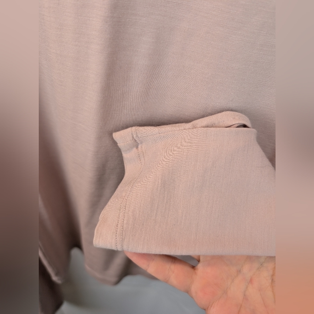 Maison Martin Margiela Women's Pink Turtleneck Top Size XL In GUC - Picture 14 of 14